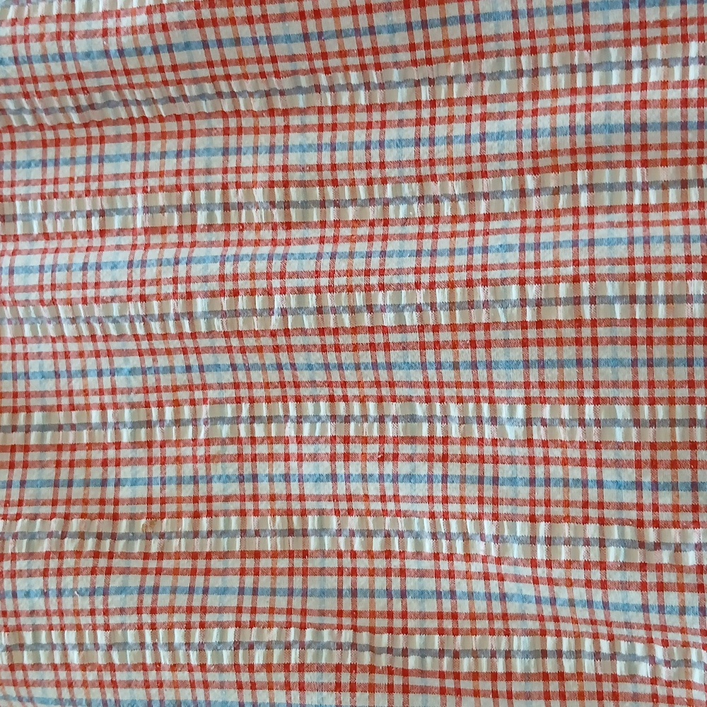 Men's Chaps XXL Red Plaid Shirt Casual, short sleeve, button down - Picture 4 of 4